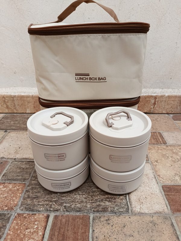 Lunch box beige