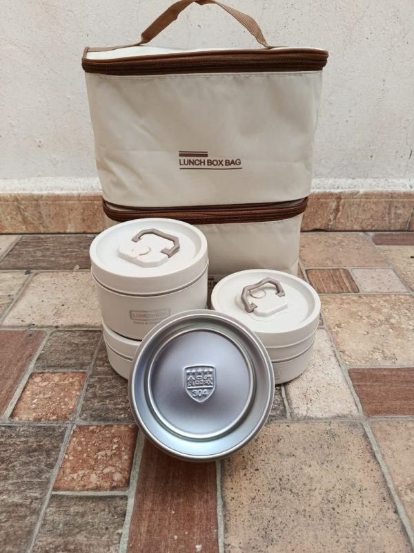 Lunch box beige